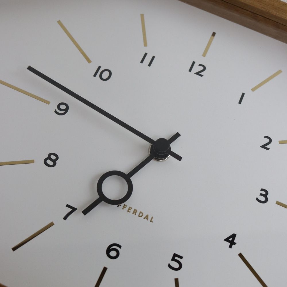 オシャレなオクタゴン♪ ウォールクロック Belmonte IM1-CL-3024WH