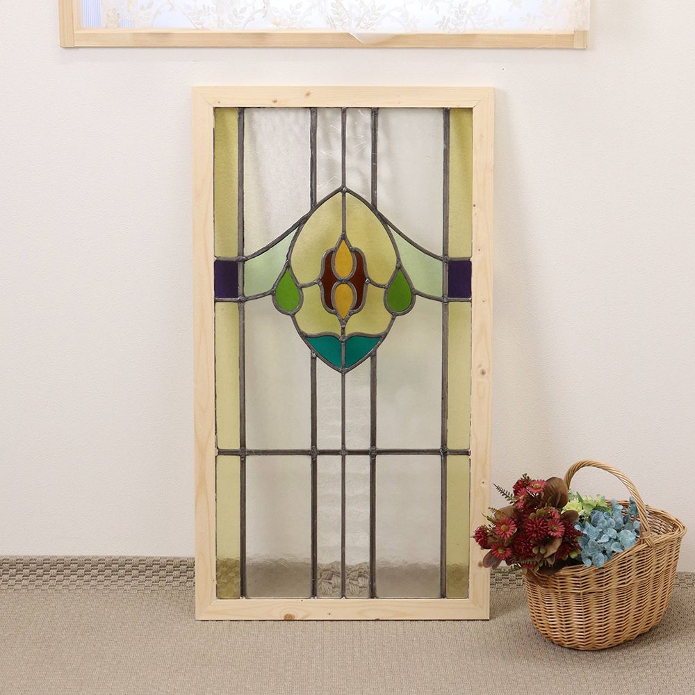 オシャレな時代の面影を楽しんで♪ ステンドグラス KT2-0048