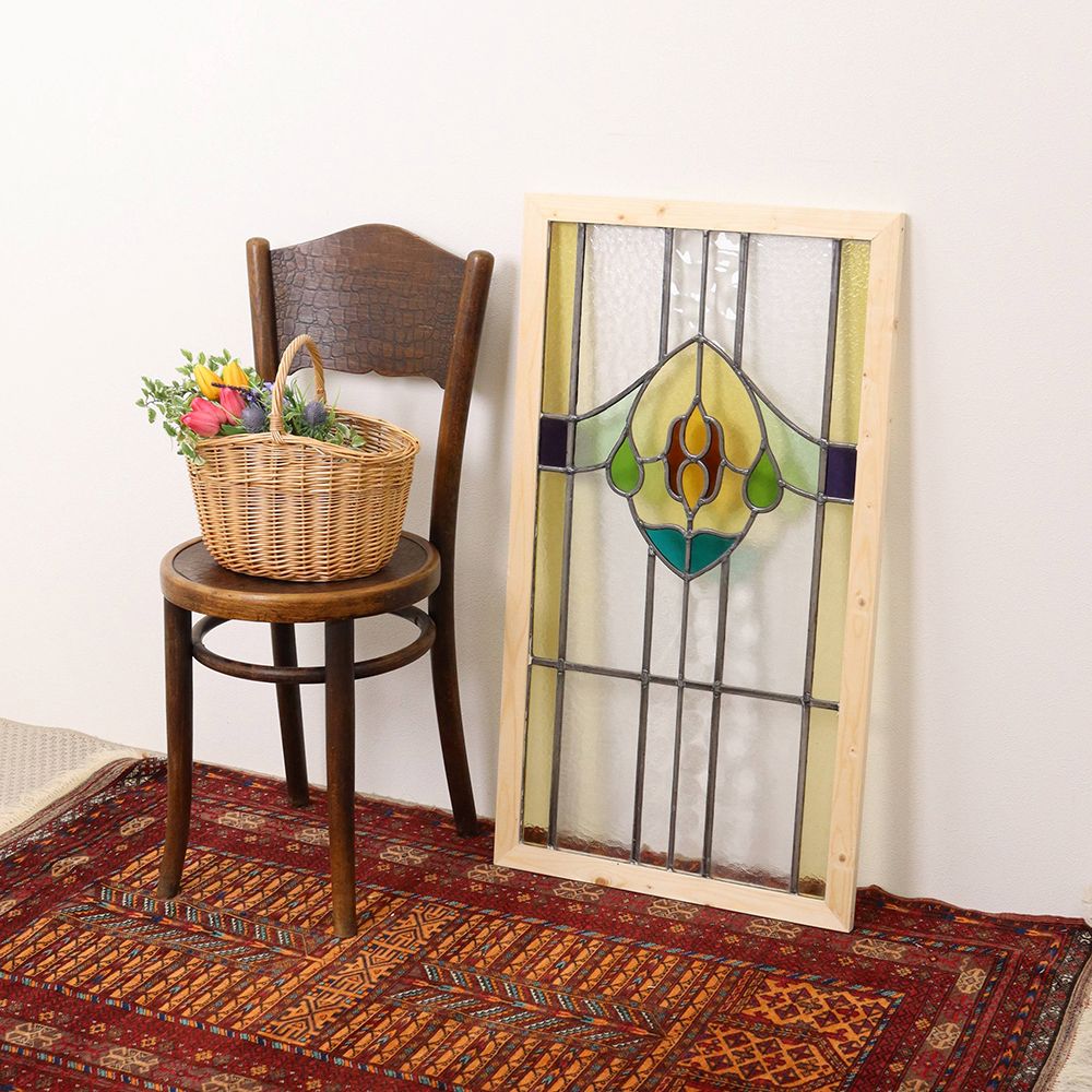 オシャレな時代の面影を楽しんで♪ ステンドグラス KT2-0048