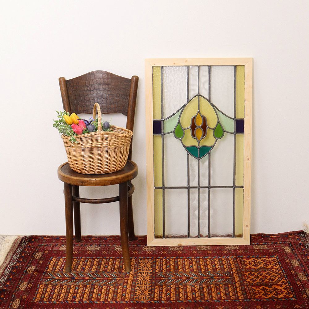 オシャレな時代の面影を楽しんで♪ ステンドグラス KT2-0048