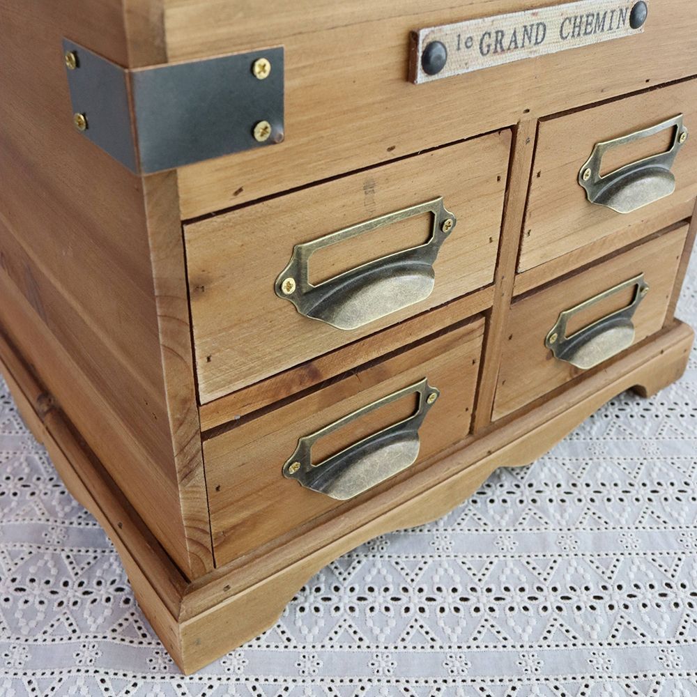 オシャレなガラス蓋です♪ コレクションボックスハーフ MN1-20033263