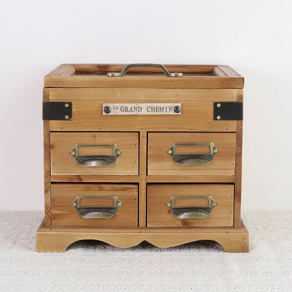 オシャレなガラス蓋です♪ コレクションボックスハーフ MN1-20033263