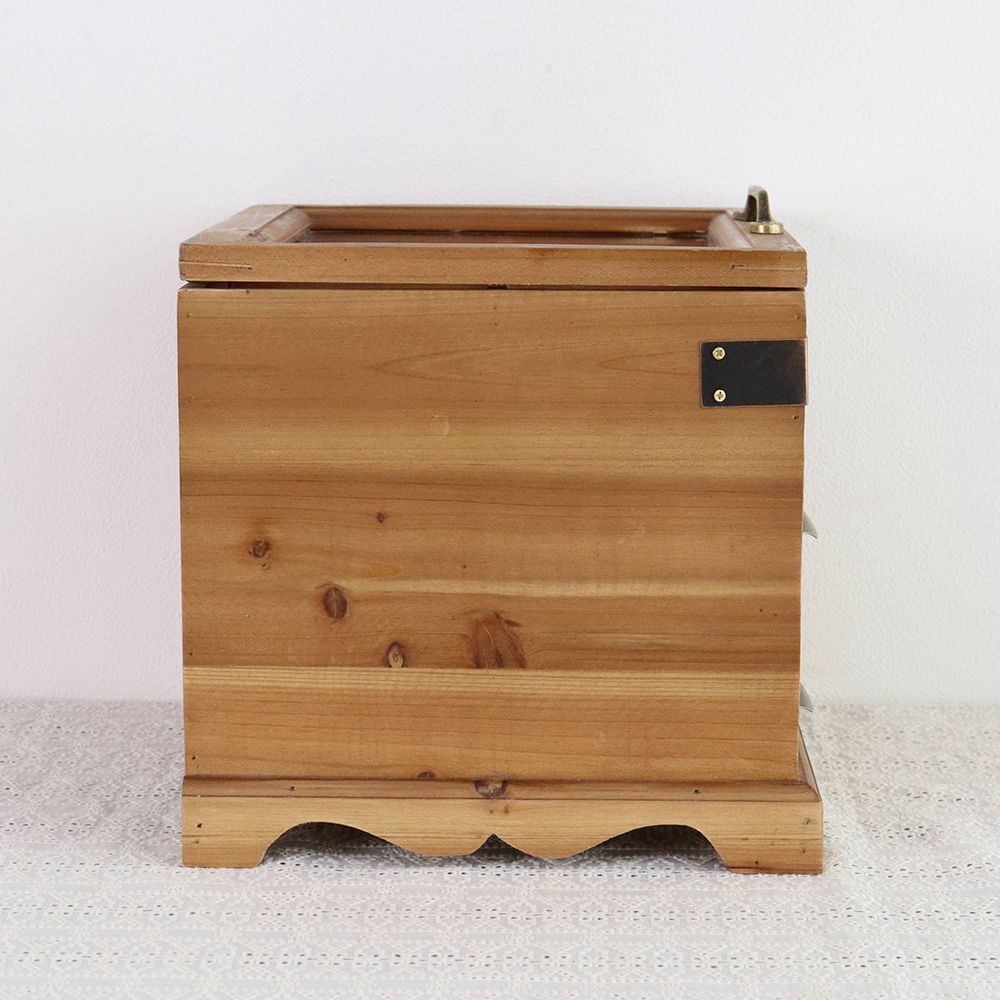 オシャレなガラス蓋です♪ コレクションボックスハーフ MN1-20033263