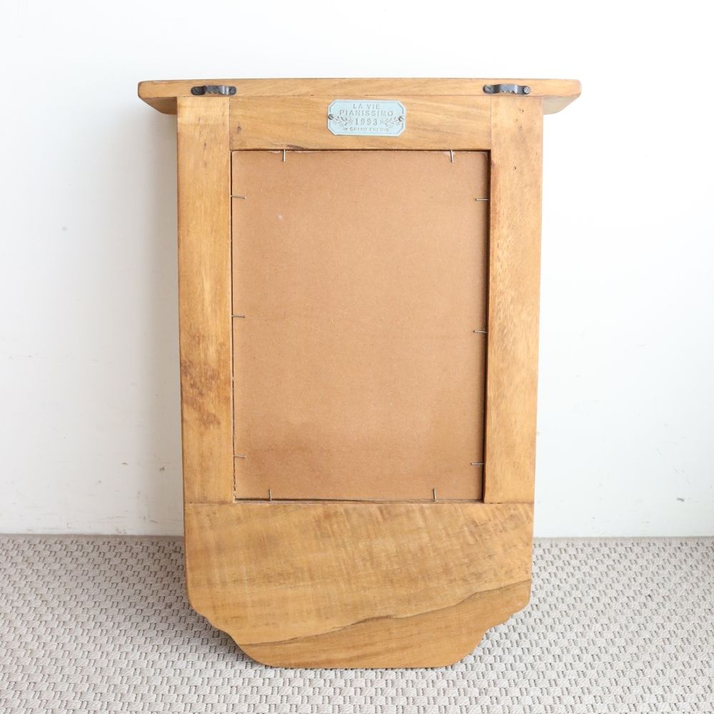 オシャレな壁掛け♪ グルニエ ミラーシェルフ【グランシュマン】 MN1-24033127