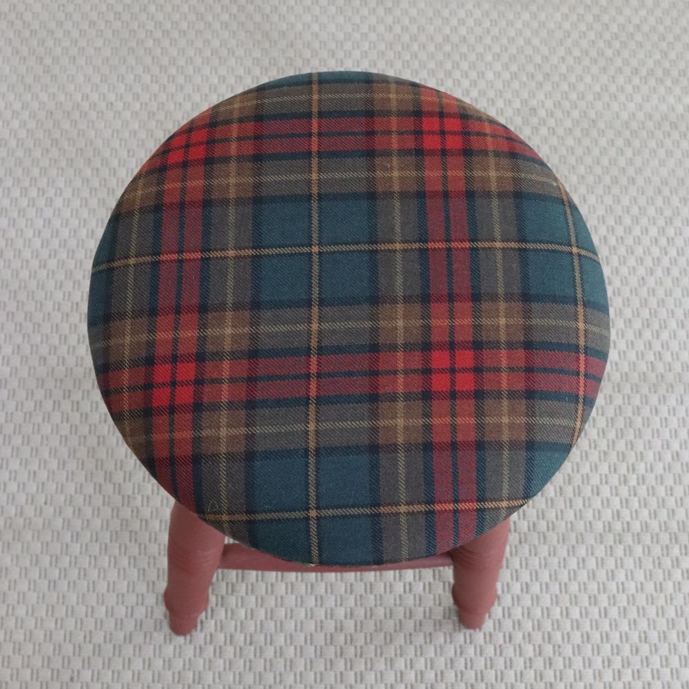 オシャレな挿し色♪ 当店オリジナルスツール OL-LS-CI-MW704BRED