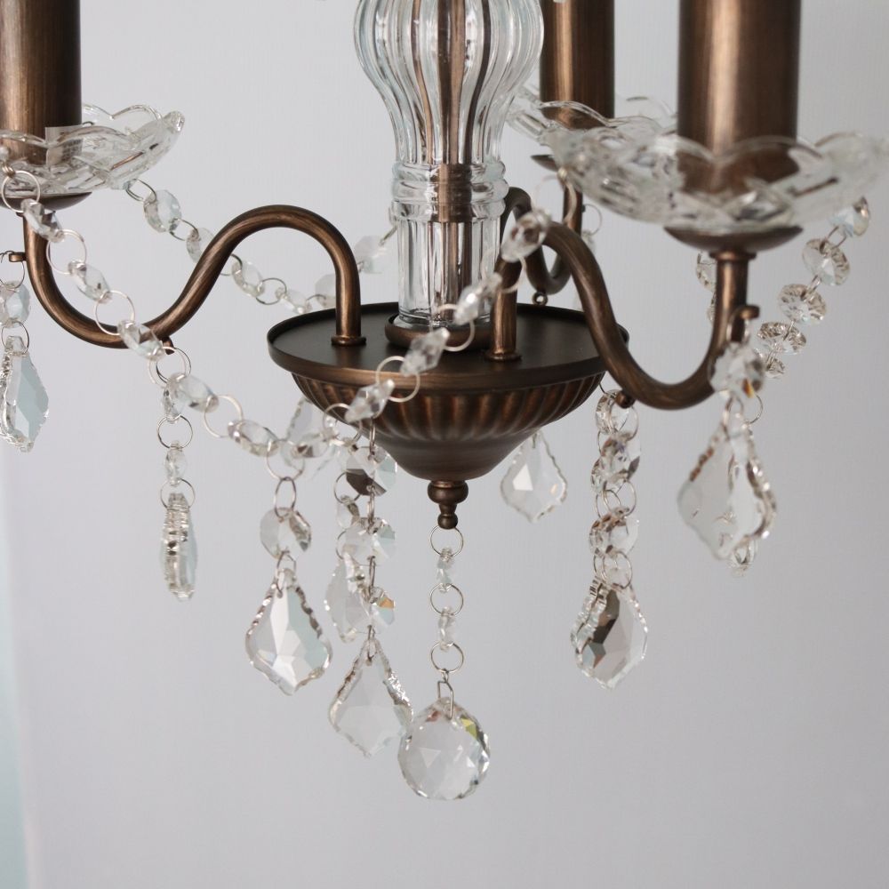 オシャレな輝きを演出♪ 3灯シャンデリア OR1-OS-001-3AT