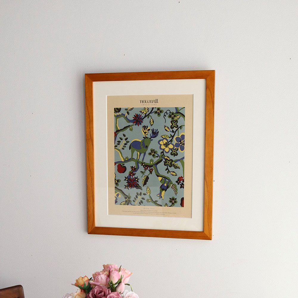 温かな色使い♪ ピクチャーフレーム「DREAM TREE」 OT1-AP-011