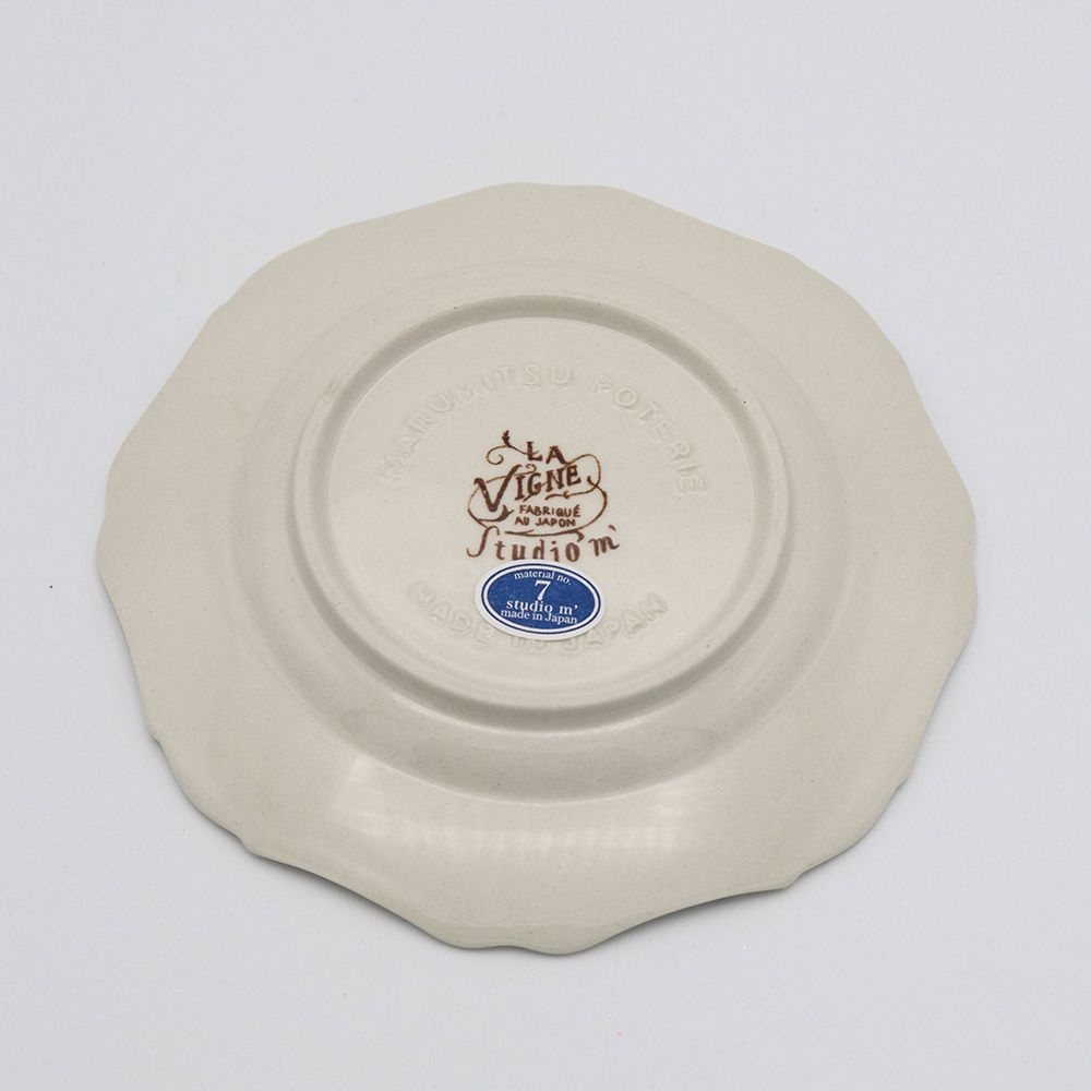 エレガントな八角形♪ ヴィーニュラウンドSブラウン SM1-183074