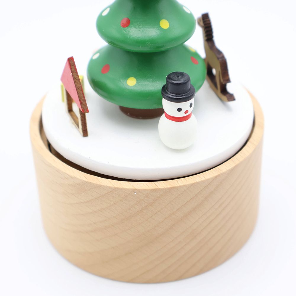 可愛い手のひらサイズです♪ 木製オルゴール ツリー SO2-SHXT7300