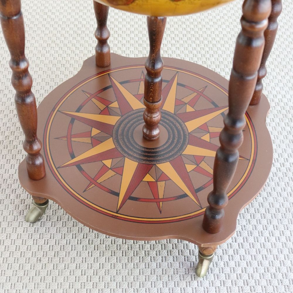 オシャレな地球儀型♪ ドリンクキャビネット VC104-025