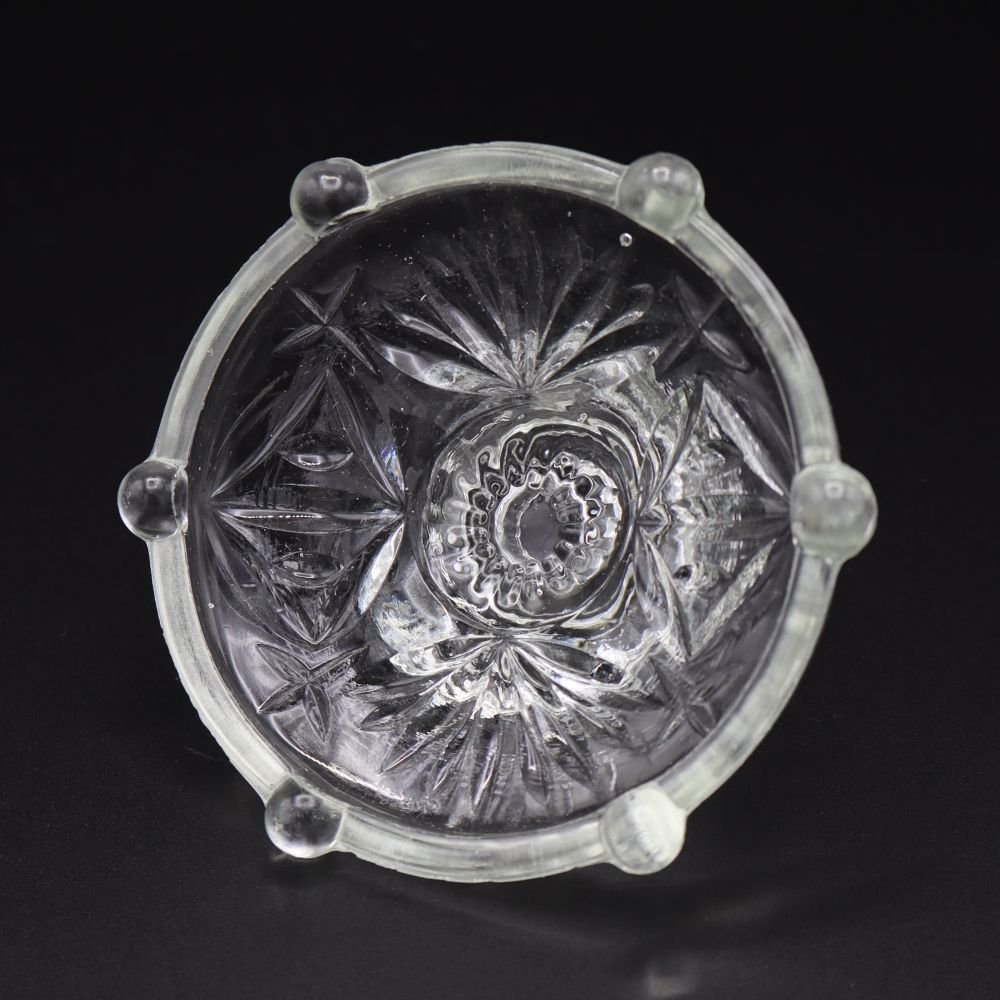 オシャレな輝き♪ ガラスキャンドルスティック VC104-042010