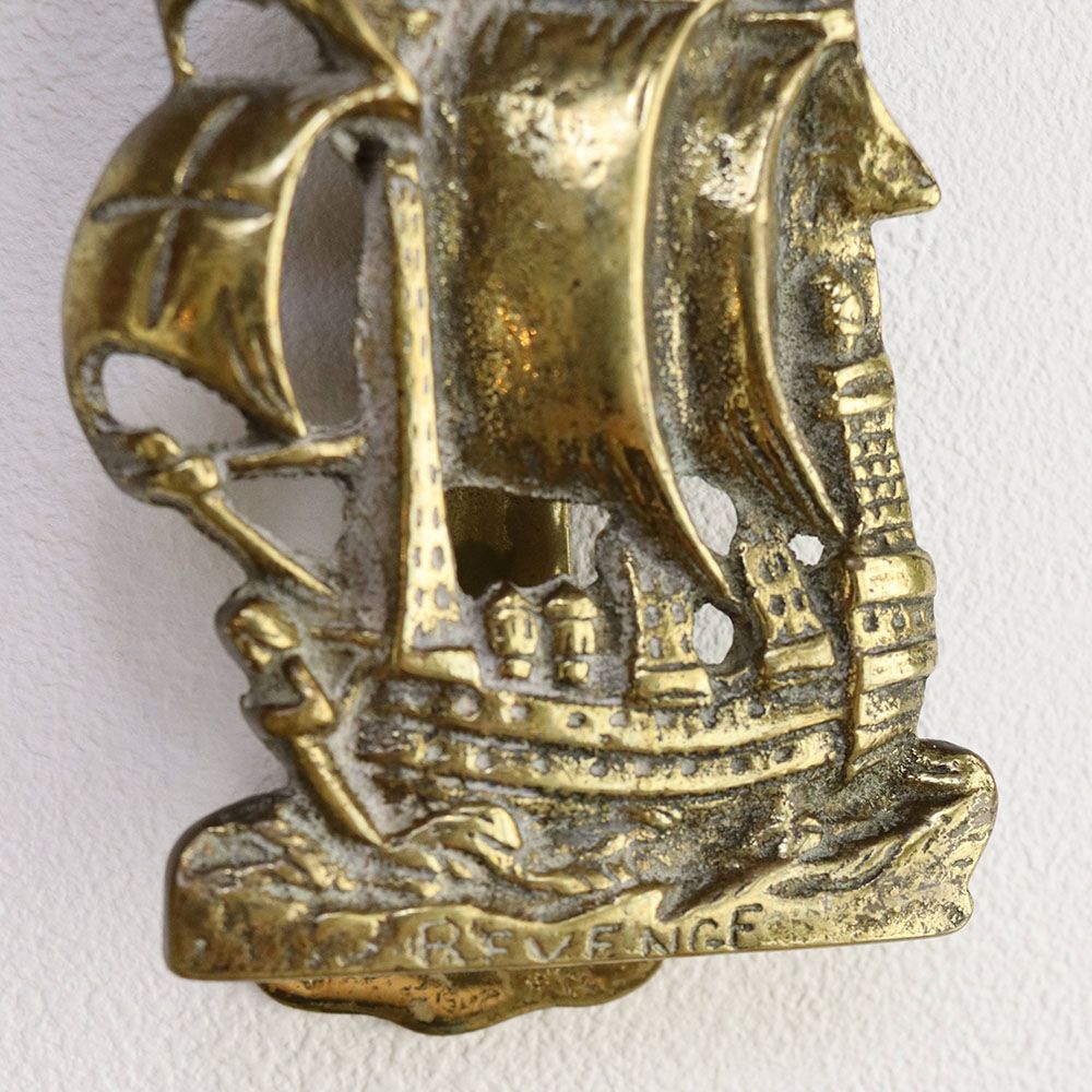 オシャレな帆船型♪ ドアノッカー VC104-076003