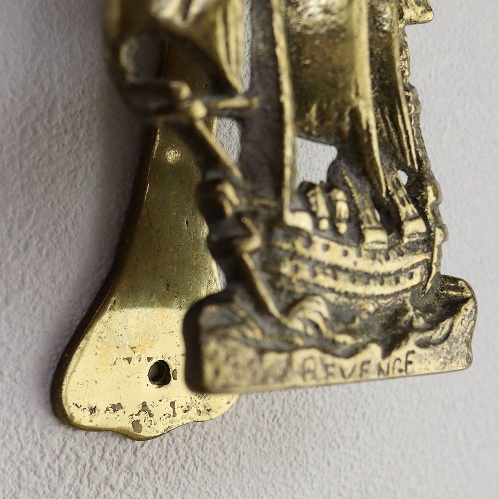 オシャレな帆船型♪ ドアノッカー VC104-076003