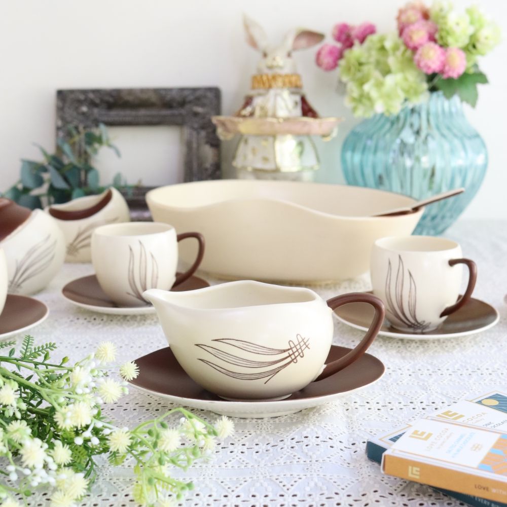 オシャレフォルムに夢中♪ 食器セット 【CARLTON WARE / Australian Design(Windswept pattern)】 VC104-083002