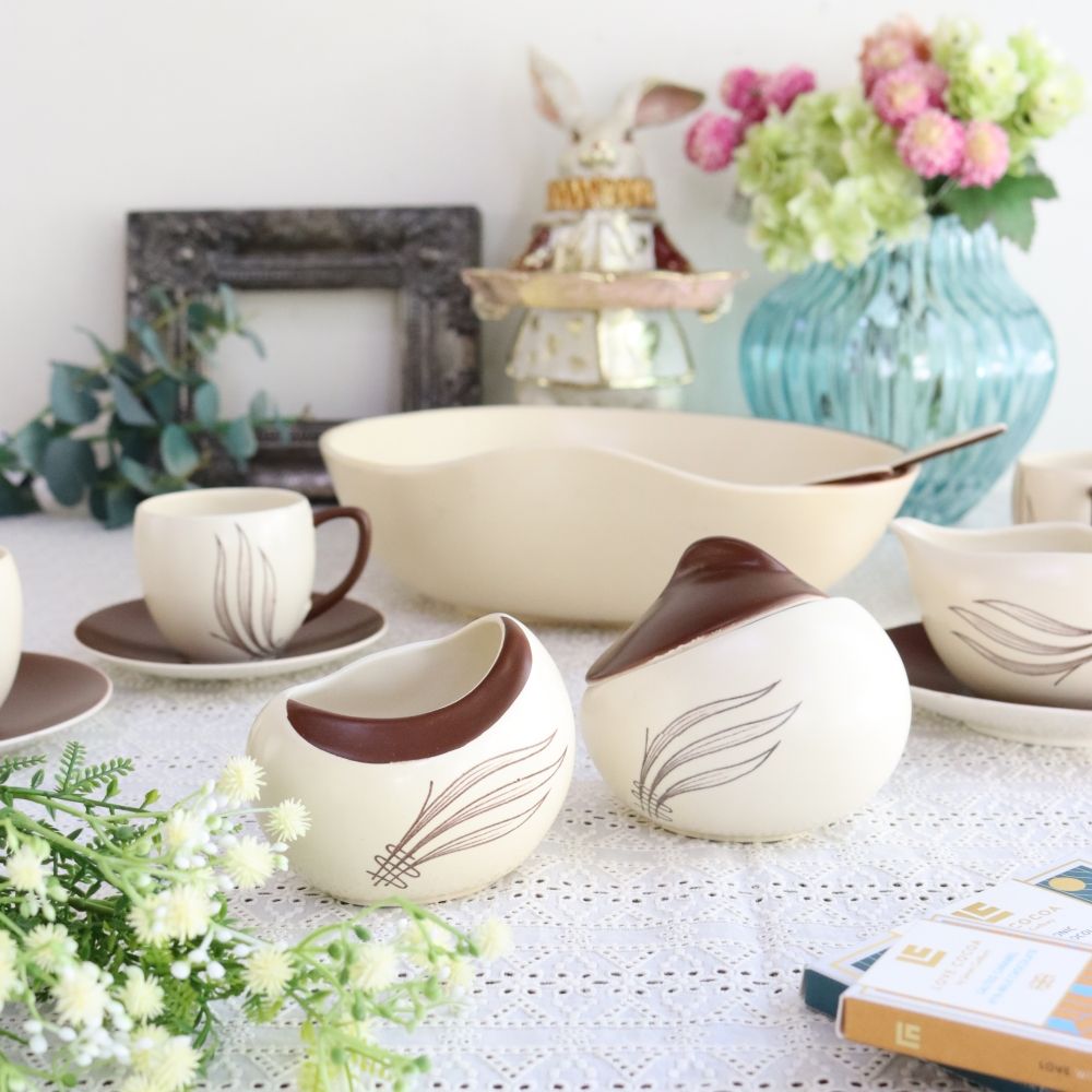 オシャレフォルムに夢中♪ 食器セット 【CARLTON WARE / Australian Design(Windswept pattern)】 VC104-083002