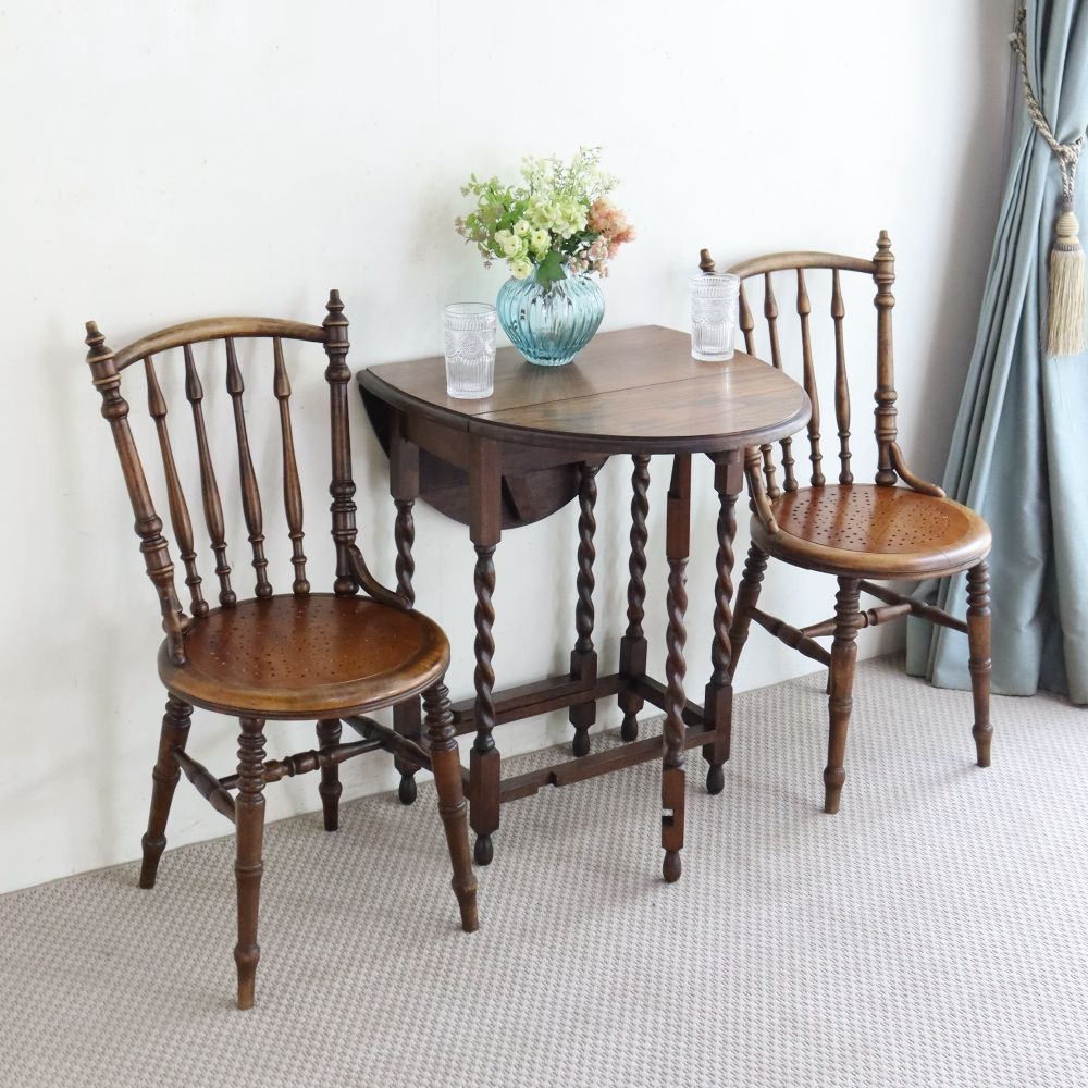 オシャレな挽物細工♪ ベントウッドチェア VC104-177