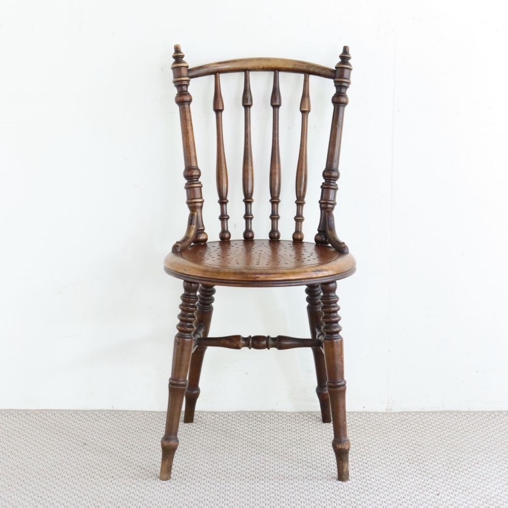 オシャレな挽物細工♪ ベントウッドチェア VC104-177