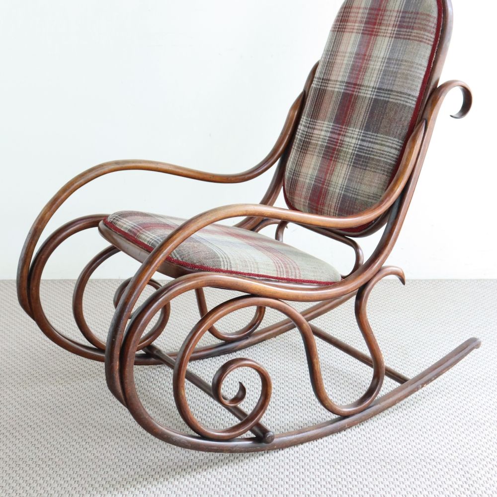 オシャレな曲げ細工♪ ロッキングチェア VC104-186