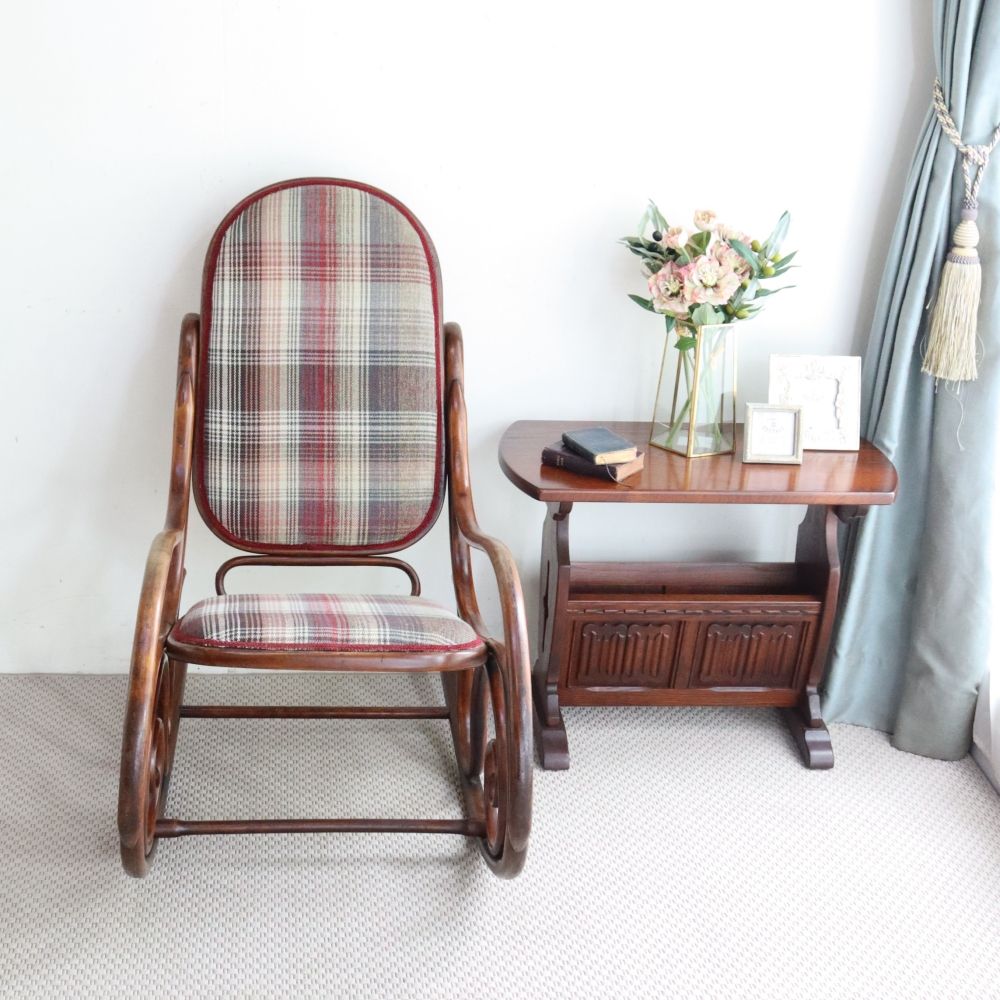 オシャレな曲げ細工♪ ロッキングチェア VC104-186