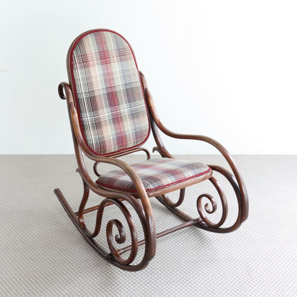 オシャレな曲げ細工♪ ロッキングチェア VC104-186