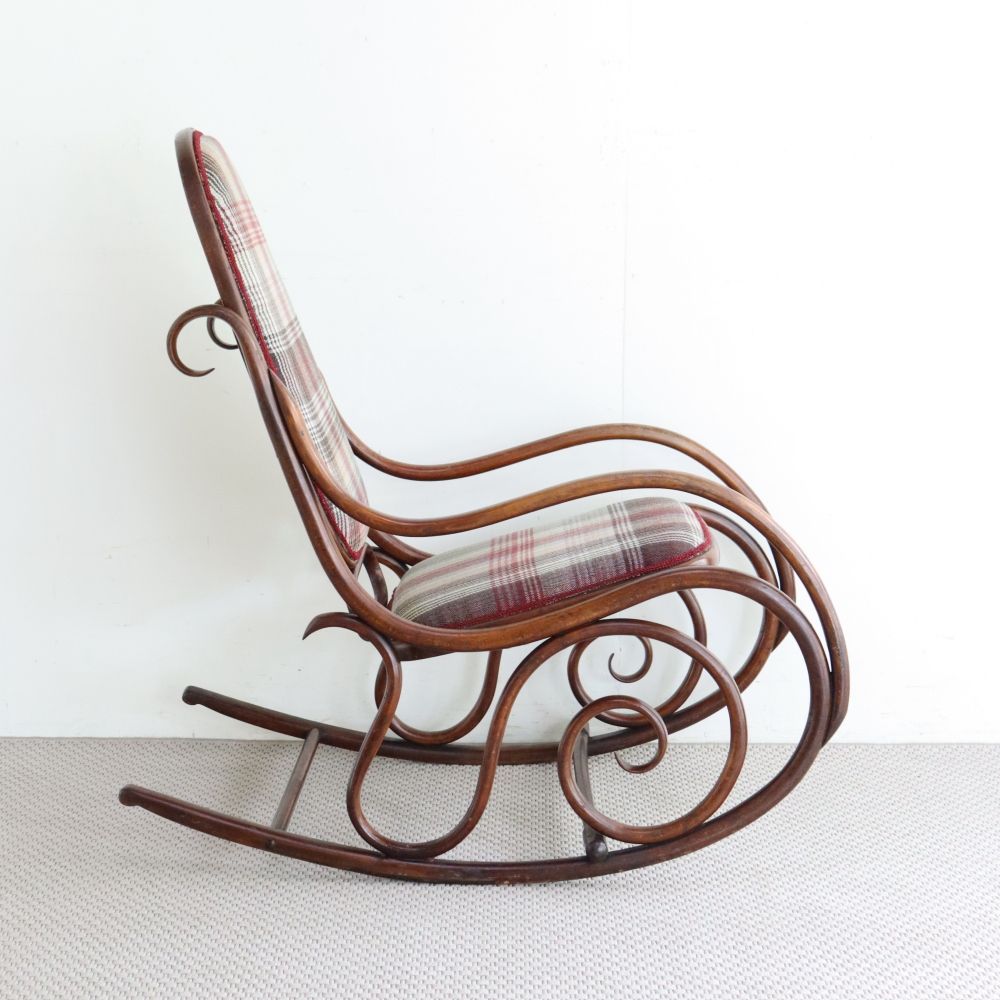 オシャレな曲げ細工♪ ロッキングチェア VC104-186