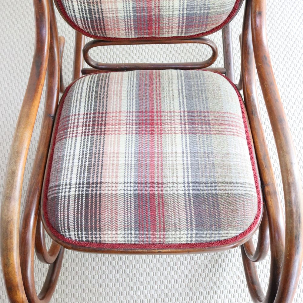 オシャレな曲げ細工♪ ロッキングチェア VC104-186