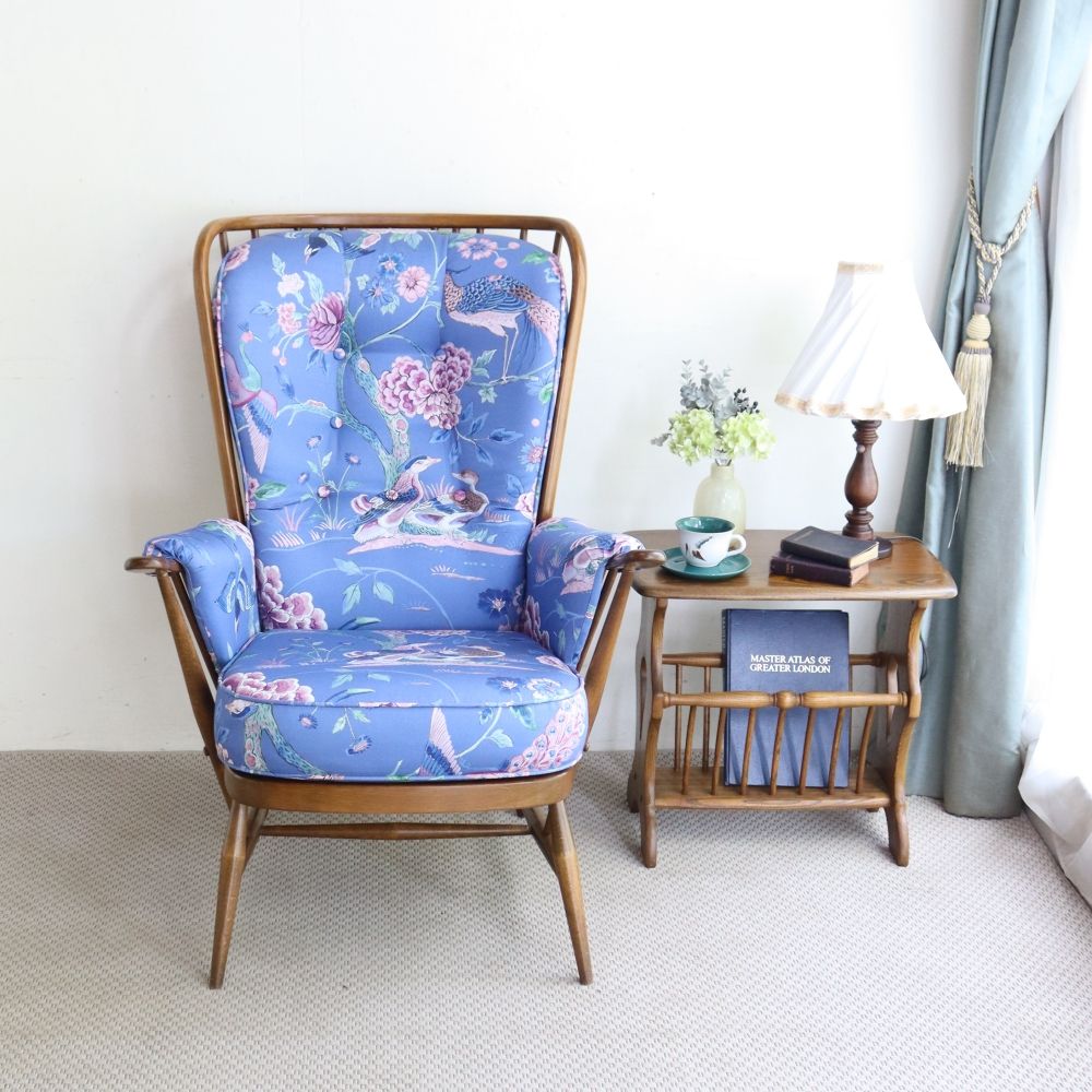 頭まで包み込むハイバック♪ イージーチェア【ERCOL】 VC104-502001226972