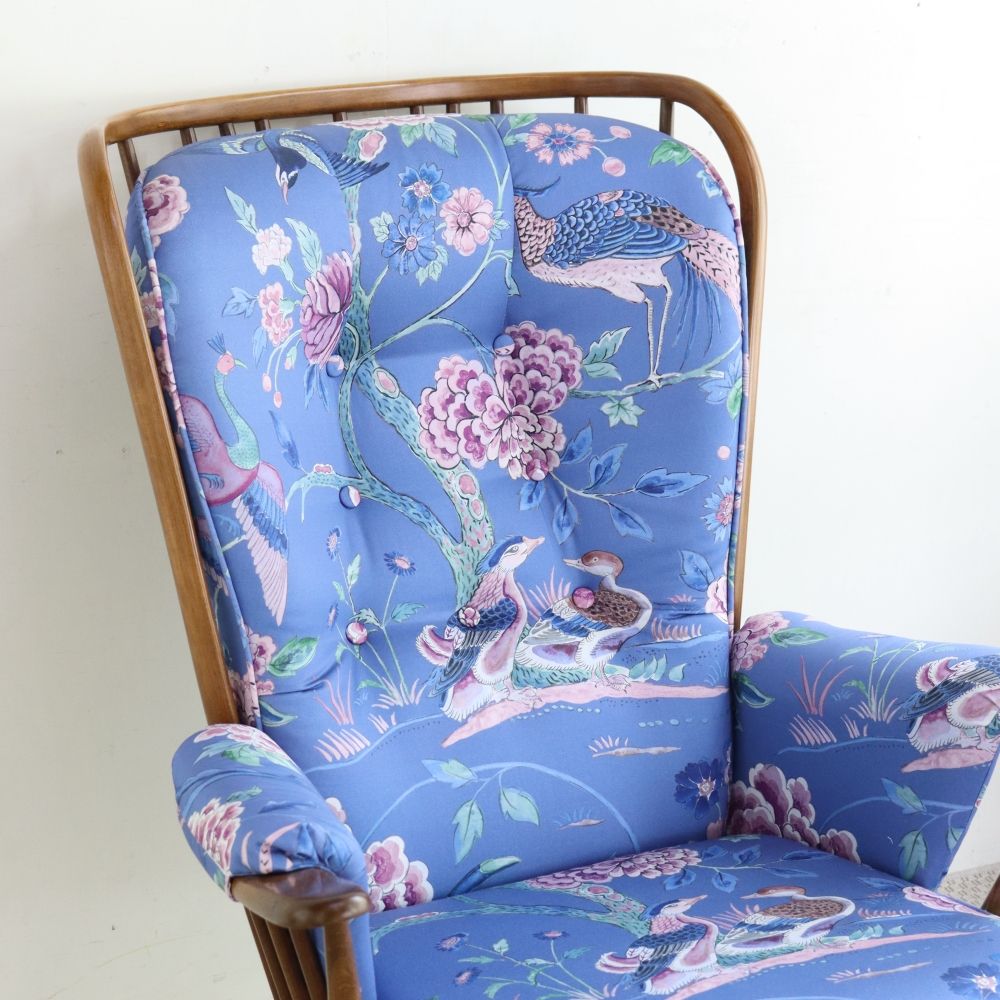 頭まで包み込むハイバック♪ イージーチェア【ERCOL】 VC104-502001226972