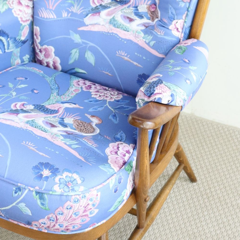 頭まで包み込むハイバック♪ イージーチェア【ERCOL】 VC104-502001226972