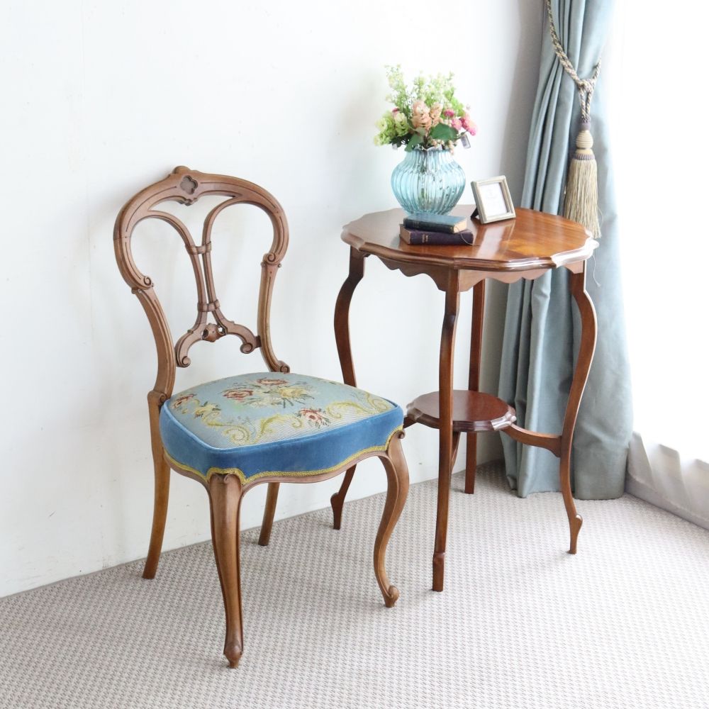 エレガンスを楽しんで♪ バルーンバックチェア VC104-612002