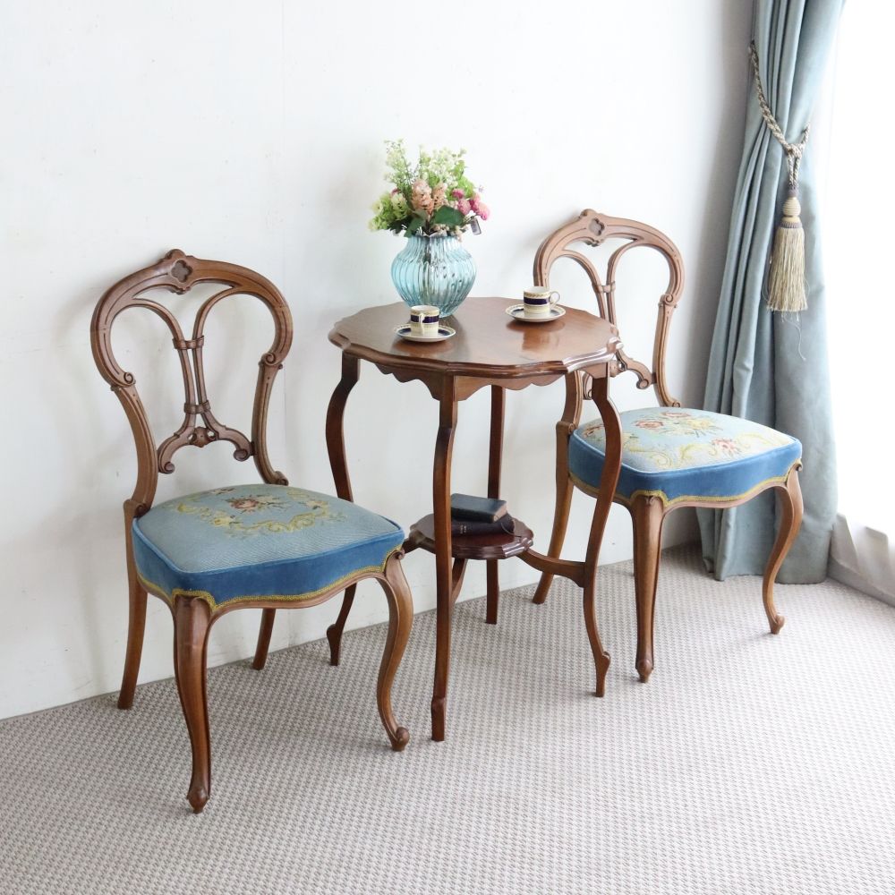 エレガンスを楽しんで♪ バルーンバックチェア VC104-612002