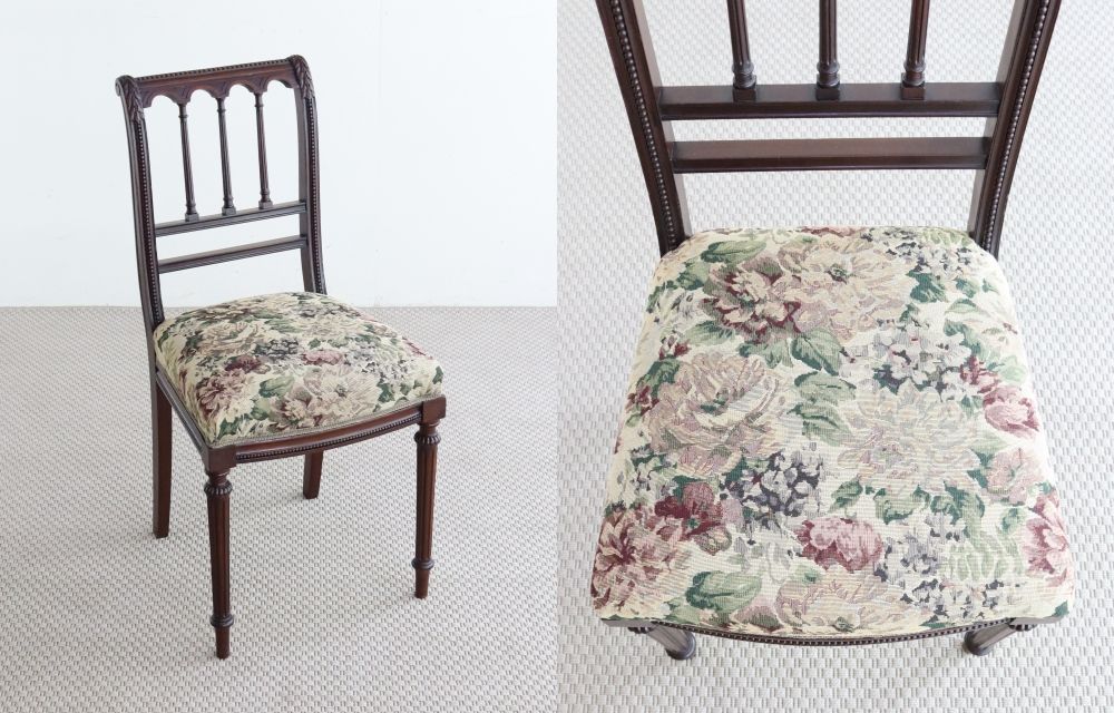 エレガントに空間を演出♪ サロンチェア VC104-618