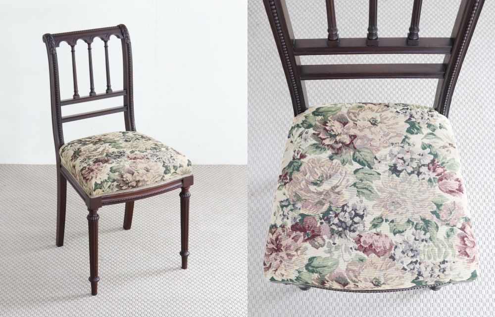 エレガントに空間を演出♪ サロンチェア VC104-618