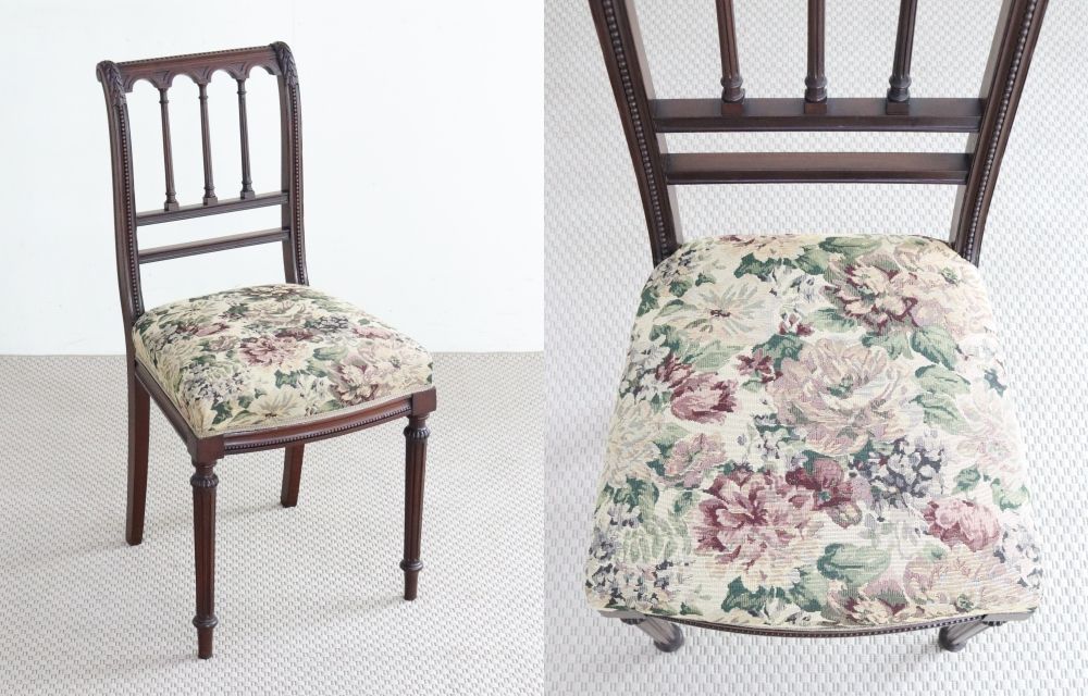 エレガントに空間を演出♪ サロンチェア VC104-618