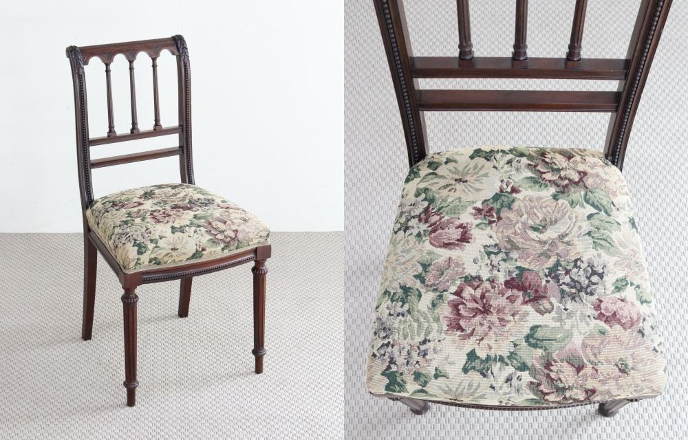 エレガントに空間を演出♪ サロンチェア VC104-618