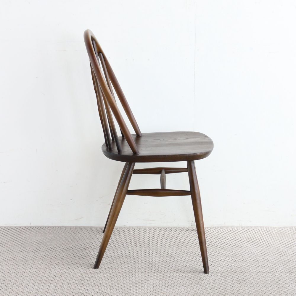 アーコール独特のウィンザースタイル♪ アーコール・フルール・ド・リス (シスルバック) チェア【Ercol/No.371】 VC104-619