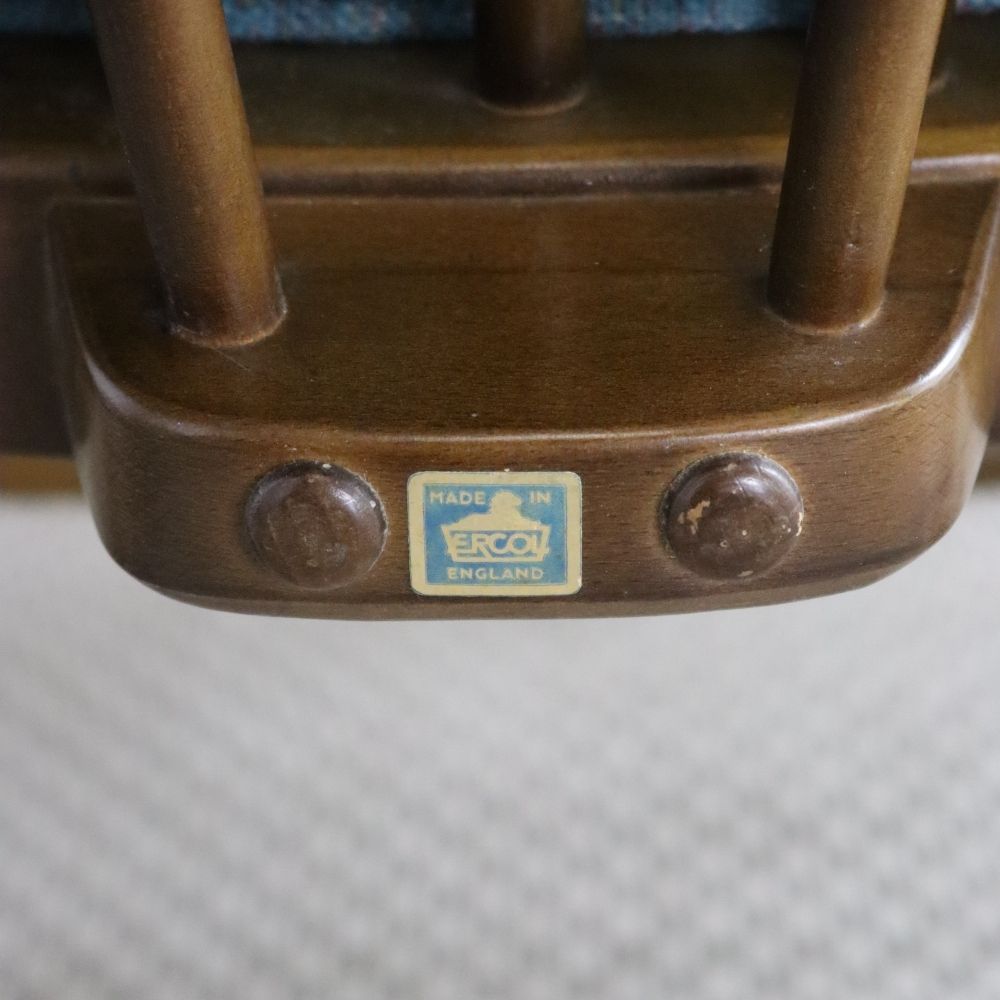 極上のくつろぎ感♪ ソファ1人掛け(イージーチェア)【Ercol/No.478】 VC106-013002