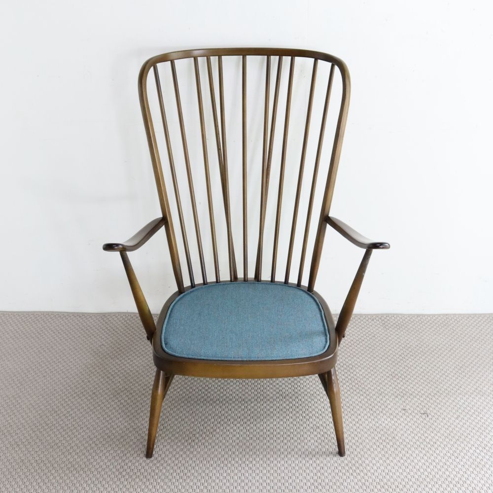 極上のくつろぎ感♪ ソファ1人掛け(イージーチェア)【Ercol/No.478】 VC106-013002