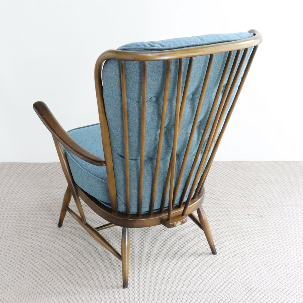 極上のくつろぎ感♪ ソファ1人掛け(イージーチェア)【Ercol/No.478】 VC106-013002