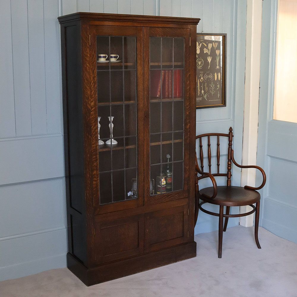 オークの杢目がオシャレです♪ ブックケース VC106-034