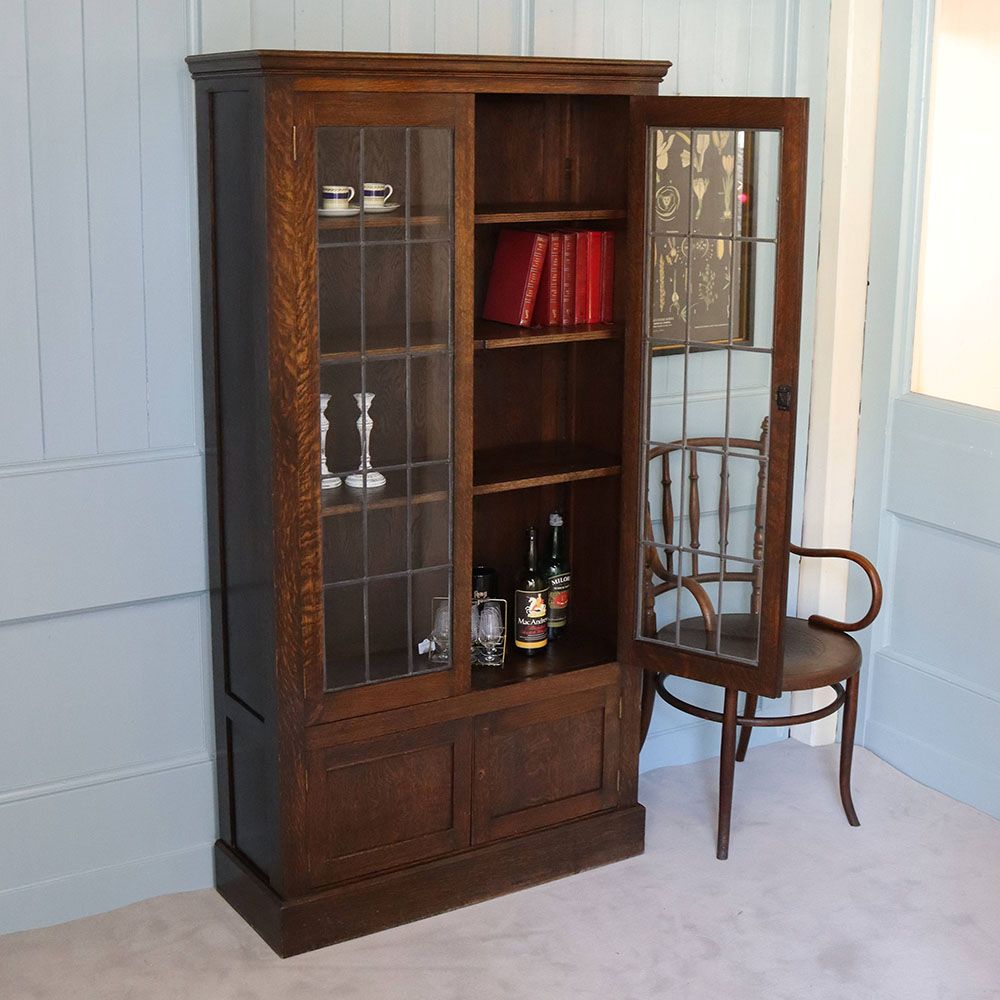 オークの杢目がオシャレです♪ ブックケース VC106-034