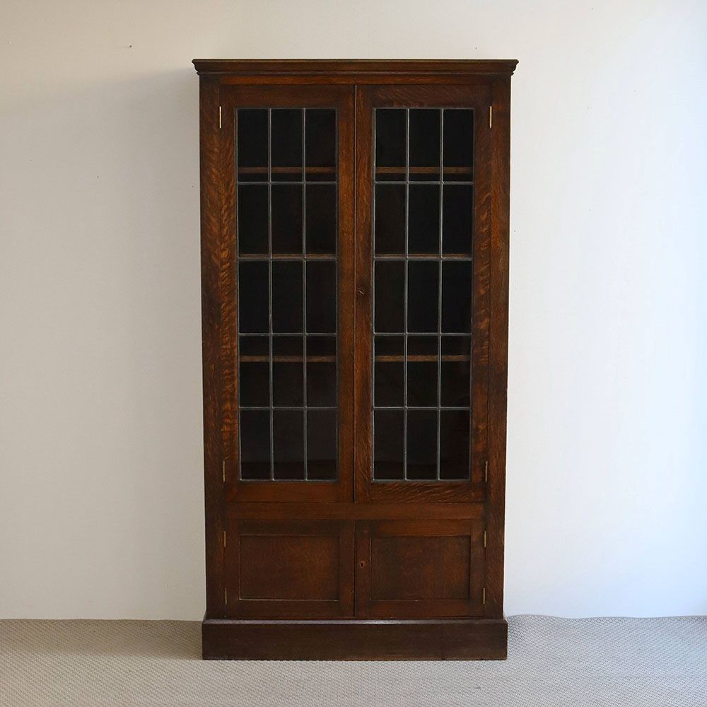 オークの杢目がオシャレです♪ ブックケース VC106-034