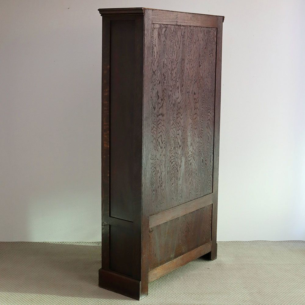 オークの杢目がオシャレです♪ ブックケース VC106-034