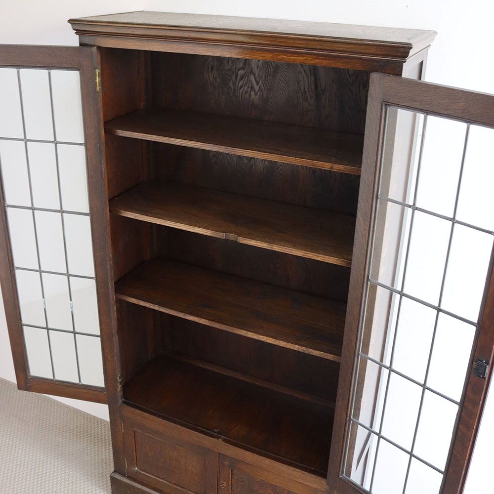 オークの杢目がオシャレです♪ ブックケース VC106-034