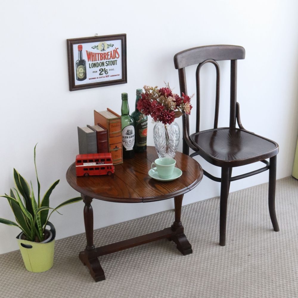 オシャレシルエット♪ ドロップリーフコーヒーテーブル VC106-040