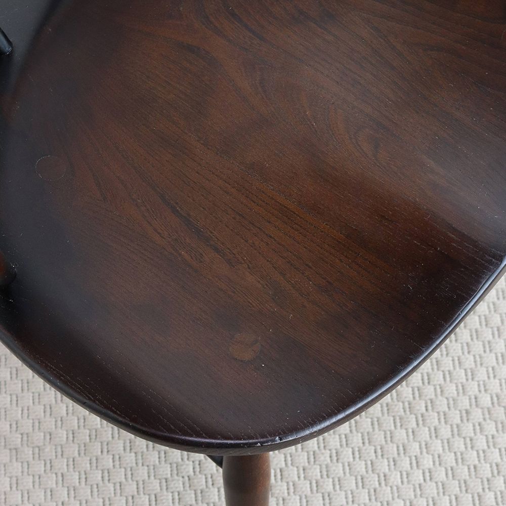 くつろぎのカウホーンチェア♪ アーコール・チェア【ERCOL / No.338 Fireside Chair】 VC106-062