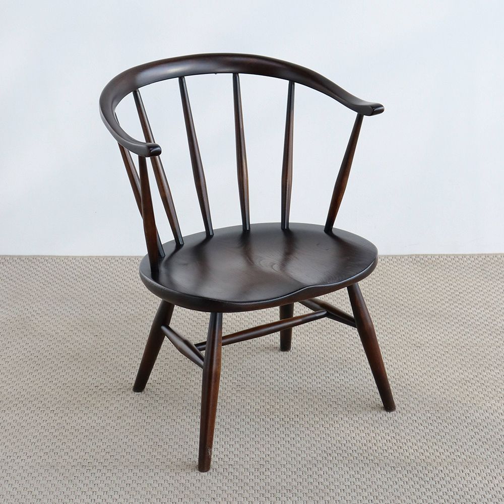 くつろぎのカウホーンチェア♪ アーコール・チェア【ERCOL / No.338 Fireside Chair】 VC106-062