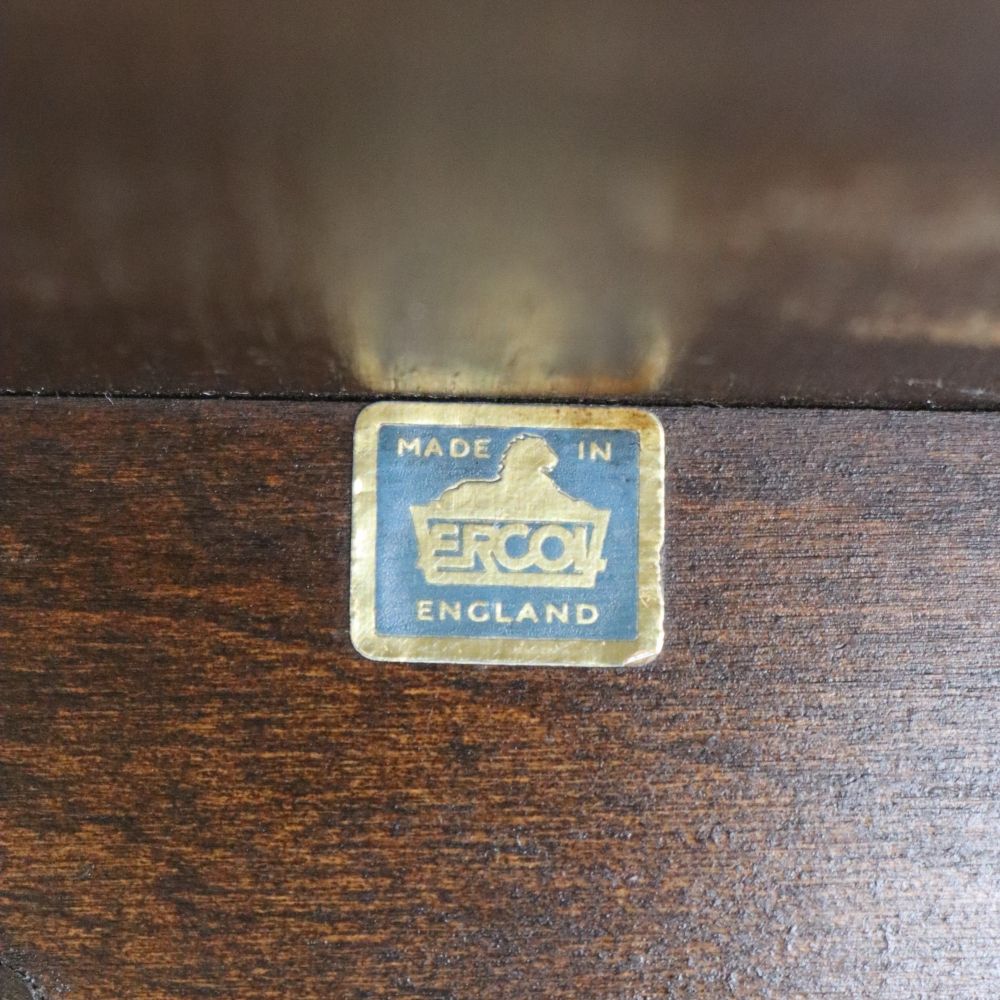 オーク材の天板がカッコいい♪ レフェクトリーテーブル【Ercol(アーコール)】 VC106-100