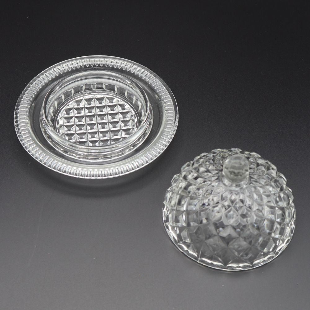 オシャレなドーム型♪ ガラスバターケース VC106-111006