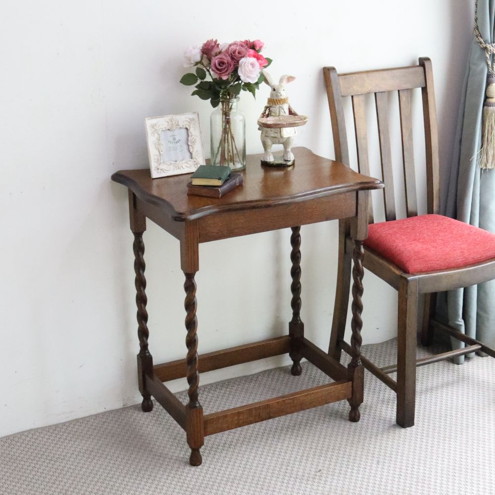 オークの温もりを傍らに♪ オケージョナルテーブル VC106-133